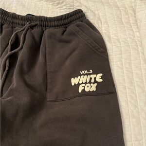 WHITE FOX SWEATPANTS- size small